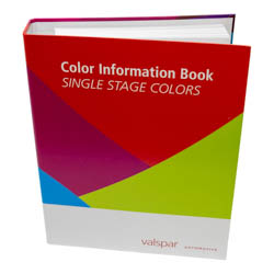 COLOR INFORMATION BOOK-SINGLE ST